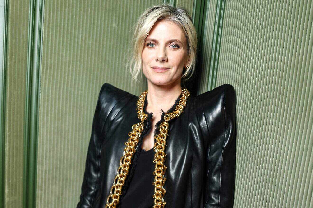 Mélanie Laurent attends the "Forbes X Olivier Rousteing" Diner at Restaurant La Fontaine Gaillon in Paris, Dec. 17, 2024. Photo by Lyvans Boolaky/Getty Images.