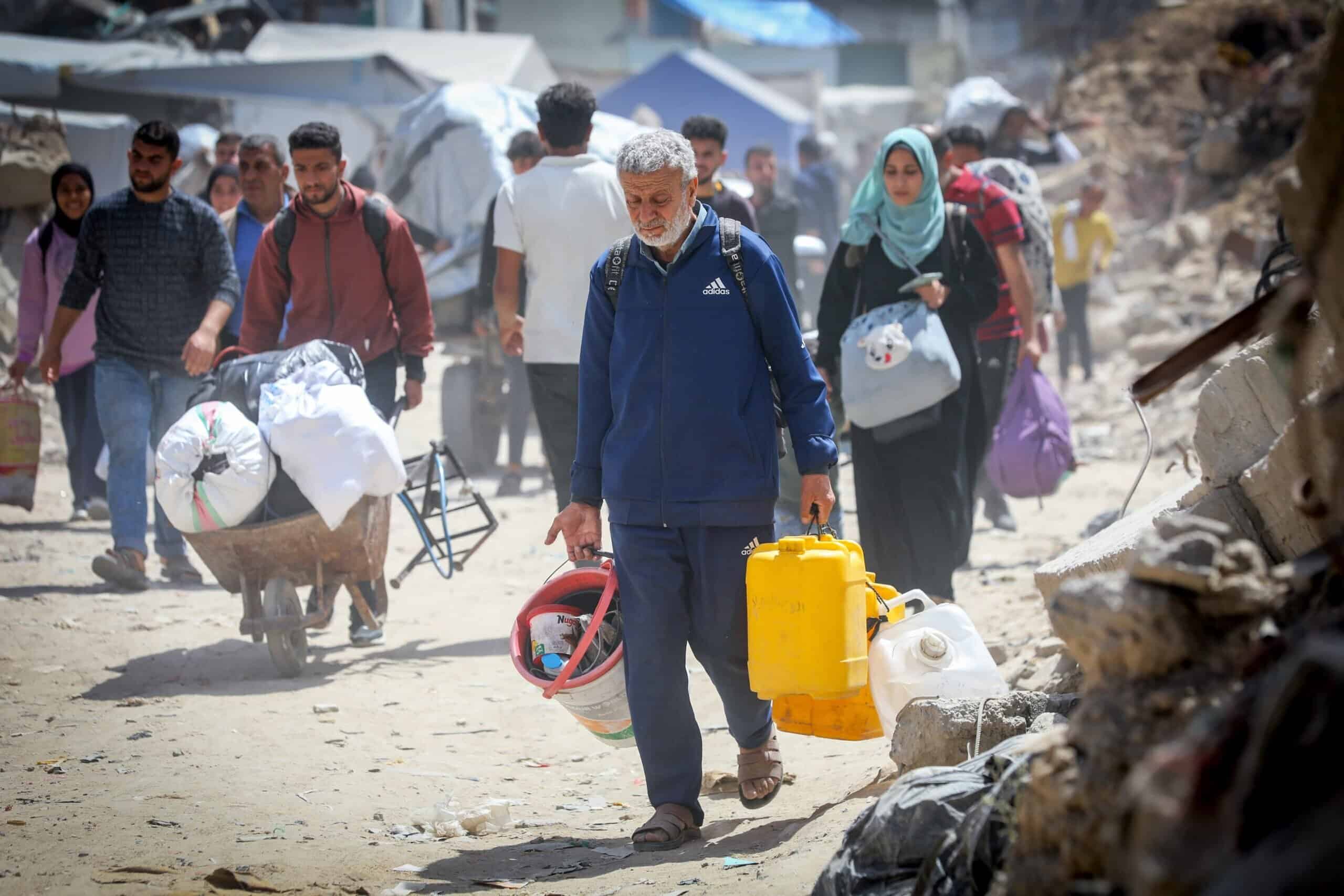Palestinians in Gaza