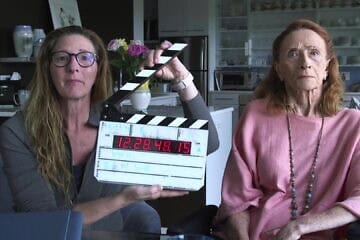 Beth Lane, the director of the film “Unbroken,” with her mother, Ginger. Credit: Courtesy of Greenwich Entertainment.