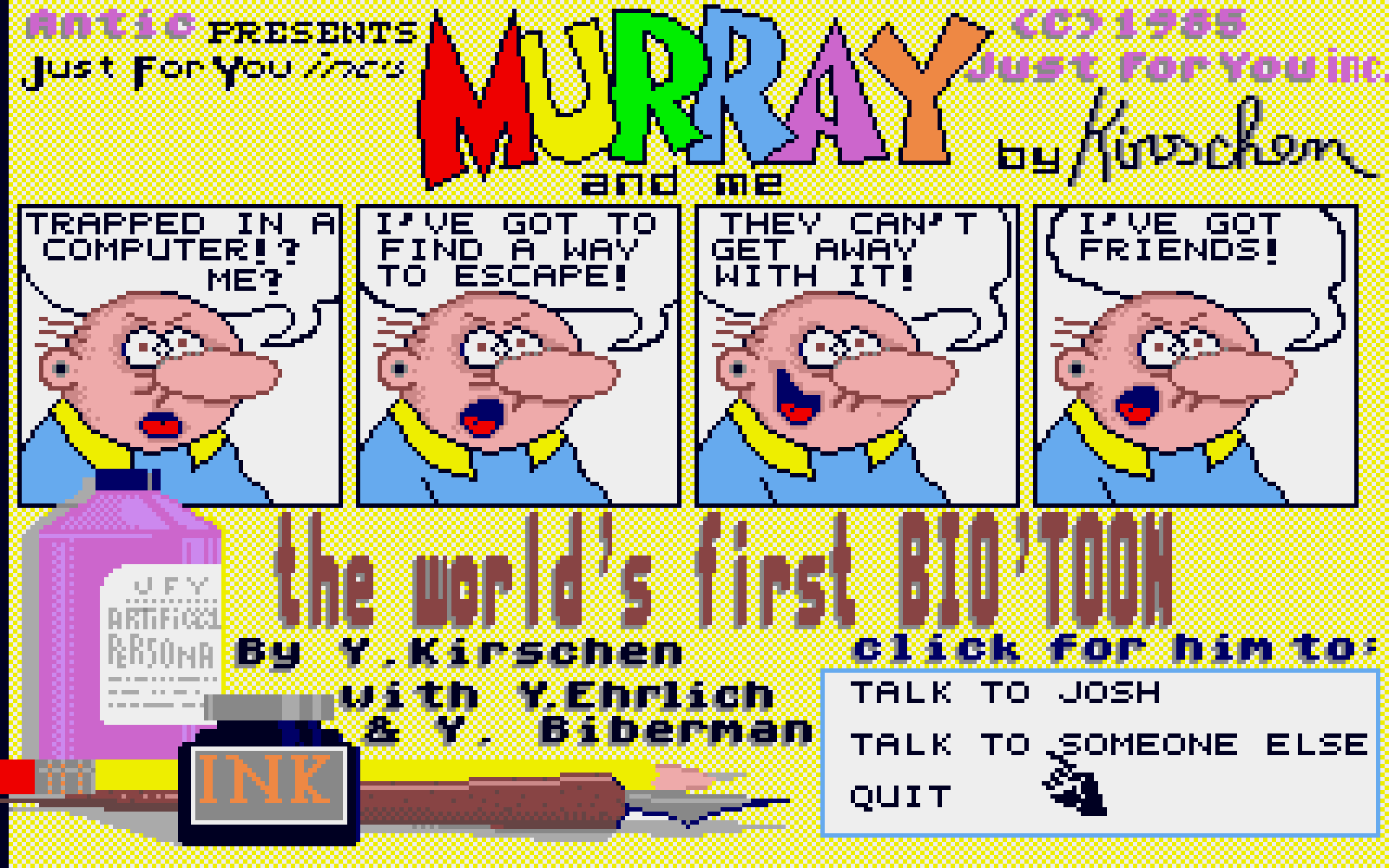 Yaakov Kirschen Biotoon