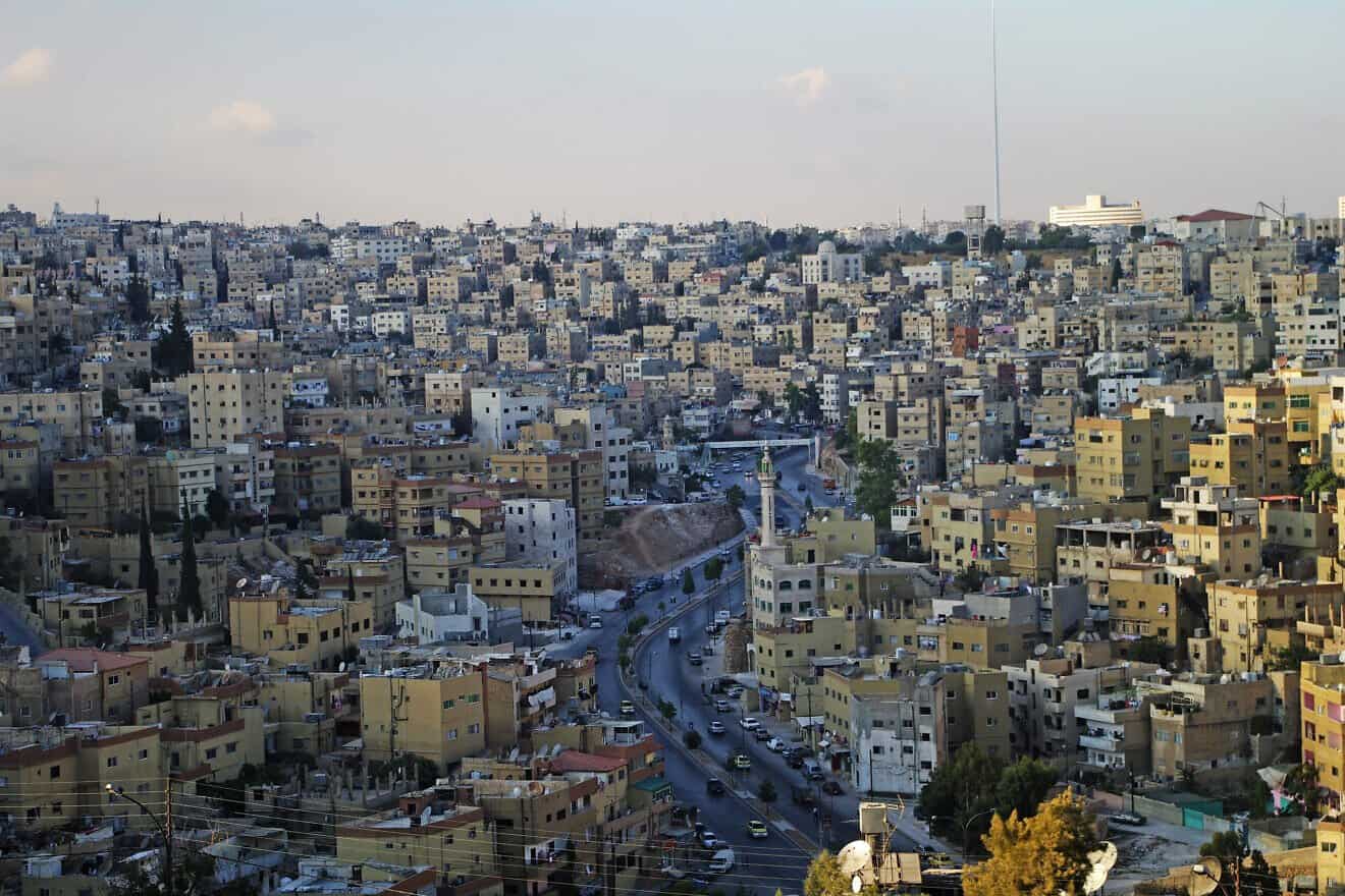 A view to Amman, Jordan in 2021. Credit: Zeynel Cebeci via Wikimedia Common.